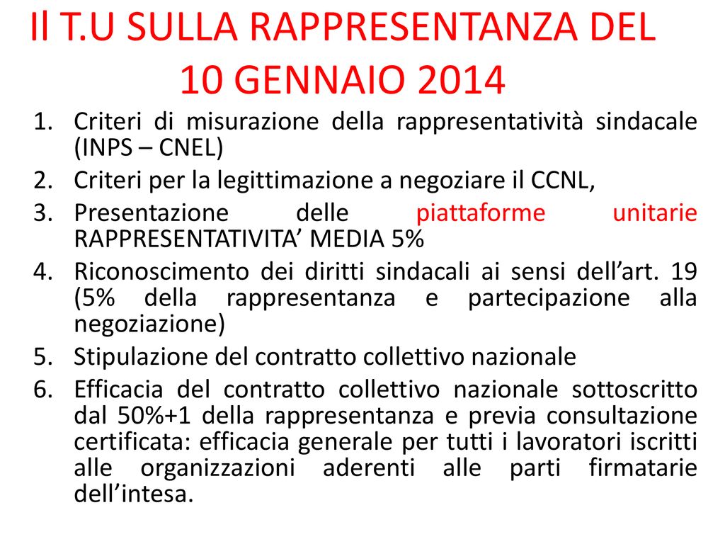 Il Contratto Collettivo Di Diritto Comune Ppt Scaricare